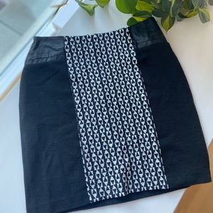Club Monaco Houndstooth Skirt